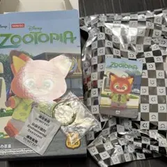 miniso ズートピア　ニック　私服　ぬいぐるみ　キーホルダー　内袋未開封