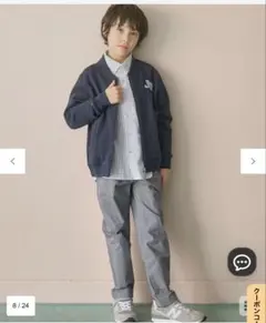 Jpress キッズ　男児パンツ　160 グレイのサムネイル