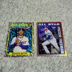 Topps 35「All Star 」Betts＆Freeman ホロ