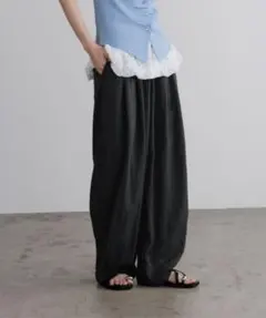 TODAYFUL ボーイフレンドナイロンパンツ 38 ブラック 美品 - メルカリ
