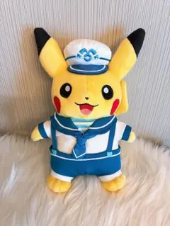 ポケモンセンターヨコハマ限定 マリンルックピカチュウ ぬいぐるみ