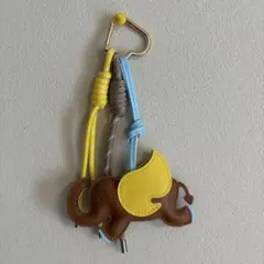 パラコード エレファント チャーム キーホルダー