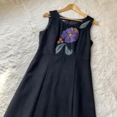 新品タグ付き LAURA ASHLEY ローラアシュレイ 刺繍ワンピース