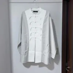 NOT CONVENTIONAL チャイナシャツ ホワイトのサムネイル