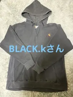 80's CARHARTT パーカー 旧タグ USA製 ブラック L相当