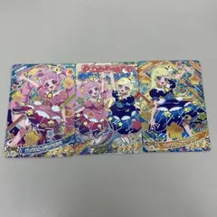 ● キズ　ひみつのアイプリ　みつき　ひまり　3枚セット　N5100
