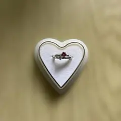 4℃・二連リング・指輪・ヨンドシー・ブランド・トルマリン・ジルコニア・結婚式のサムネイル