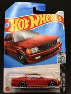 キ*ー様 ホットウィール メルセデス ベンツ 560 SEC AMG レッド