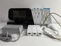 Wii U 本体 黒 32GB＋ソフト周辺機器セット