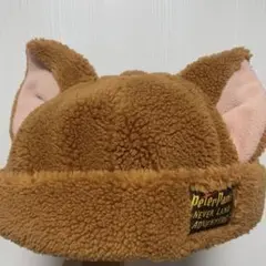 ディズニー　ピーターパン　ファンキャップ　ロストキッズ　キツネ