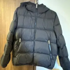 MONCLER 子供用 12Aブラックダウンジャケット