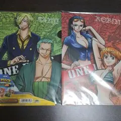 ワンピース ロマンスドーン クリアファイル＆ステッカーセット 一番くじ