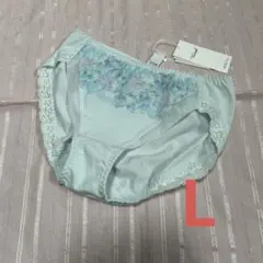 トリンプ　恋するブラ613のショーツ　L 水色