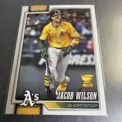 Topps MLB Jacob Wilson レリックカード - メルカリ