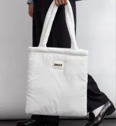 Nylon puff tote bag / ナイロンパフトートバッグ　SINSS