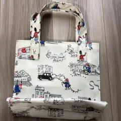 【CathKidston 】✖️パディントン　ビニール素材バッグ
