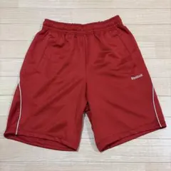【新品未使用タグ付き】Reebok メンズ ハーフパンツ レッド Ｍサイズのサムネイル