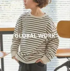GLOBAL WORK Tシャツ ボーダー