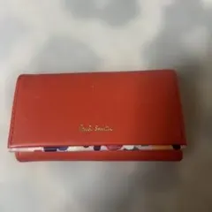 Paul Smith レザーキーケース レッド