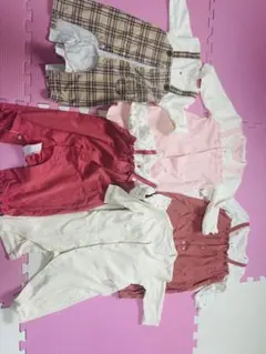 ロンパース・カバーオールセット 80cm以下　女の子