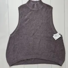 【新品】LASUD タートルネック ベスト 9号