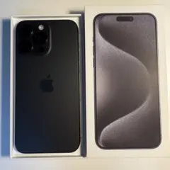 iPhone15promax 1tb ブラックチタニウム