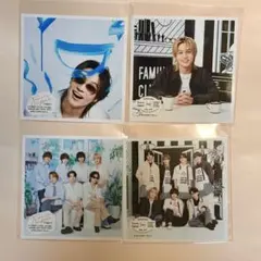 Travis Japan トラジャ 松田元太 台湾限定4枚セット ましかくフォト