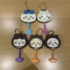 ちいかわ黒猫ロリポップチョコチャーム5種