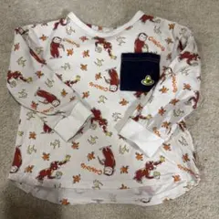おさるのジョージ 長袖カットソー キッズ