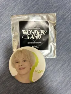 TREASURE WONDERLAND 缶バッジ ジェヒョク