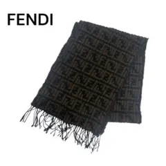 FENDI フェンディ マフラー zucca ズッカ柄 ロゴ