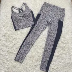SUKALA スカーラ　ヨガウェア　上下セット　ピラティス　グレー