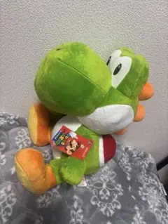 スーパーマリオ 特大サイズぬいぐるみ 신품 미사용 品 タグ付き ヨッシー