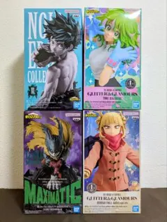 僕のヒーローアカデミア 緑谷出久 葉隠透 トガヒミコ フィギュア4種セット