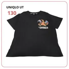 UNIQLO ユニクロ Tシャツ サイズ130 黒 ポケモン 綿100% 春夏