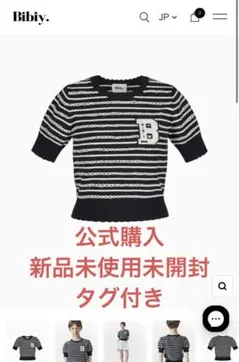BIBIY B. BORDER LOCK KNIT - Mercari | Rakufun - Japan Proxy