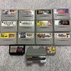 サ*ズ様 スーパーファミコン ファミコン　ゲームソフト セット　14点　ジャンク