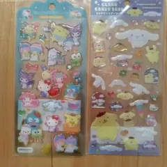 サンリオ ドロップジュエリーシール　クリアキャンディシール