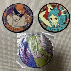 一番くじワンピース　ラバーコースター　3個セット