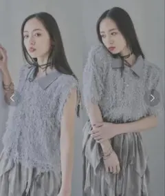 HARE 2WAYフリンジシアーカーディガンのサムネイル