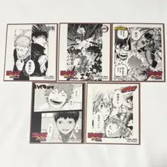 ジャンプフェア in アニメイト 2025 特典 ミニ色紙 5点セット