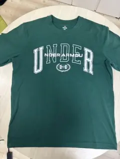 UNDER ARMOUR グリーン Tシャツ 長袖