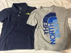 ノースフェイス 140 NORTHFACE キッズ 男の子 Tシャツ 2枚セットのサムネイル