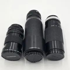 望遠レンズ3本セット Nikon80-200 F2.8他 ジャンク - メルカリ