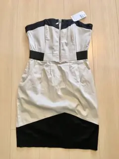 H&M バイカラーワンピ 新品