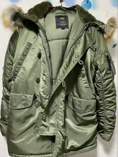 シ*モ様 ALPHA INDUSTRIES タイプN-3Bパーカー S