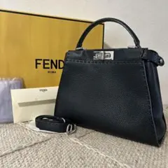 極美品 FENDI フェンディ ピーカブー 2way セレリア 8BN290のサムネイル
