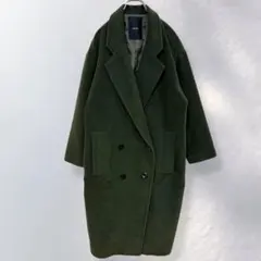 スピンズ チェスターコート ダブル オーバーサイズ カジュアル M《i542