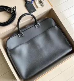 Louis Vuitton PDV トリヨンレザー ブリーフケース ブルー - メルカリ