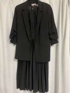 入園　卒園　H&M ジャケット　 ワンピース　2点セット　セットアップ風